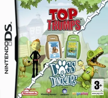 Top Trumps - Dogs & Dinosaurs (Europe) (En,Fr,De,Es,It) box cover front